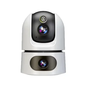 Dual-View Indoor Security Camera for Home Use with Wireless Network WIFI High-Definition Intelligent Remote Monitor