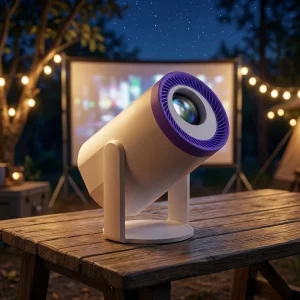 Dual Wifi 6 Proyector TURN1 Outdoor Wireless Portable Projector Android 14 720P Smart Mini Projector
