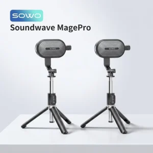 Dual Wireless Speaker Set 2 PCS Stereo Sound Smart Pairing Sync Adjustable Stands Portable for Outdoor Party OEM ODM