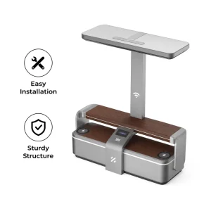 Durable Outdoor Solar Powered Seating Station With USB Fast Charging WiFi for Modern Smart City Greenway Projects Seating