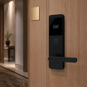 Durable RFID Hotel Lock Security Electronic Smart Card Door Lock System With PMS API Integration Support