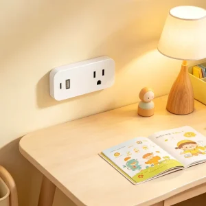 Durable Smart Power Socket Plug US WiFi 16A Tuya Smart Life Energy Metering Timing Countdown Voice Google for Kitchen