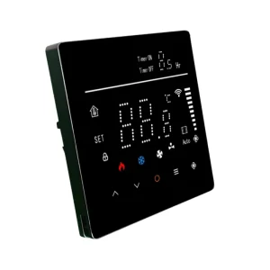 Durable Wall Mounted HVAC Thermostat with Power-off Memory Energy Saving Thermostat for Cost-effective Thermostat