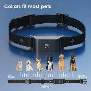 E Sim Gps Pet tracker Smart Pet GPS Tracker Collar with Trajectory Playback IP67 Waterproof Dog Locator Real Time Gps Dog