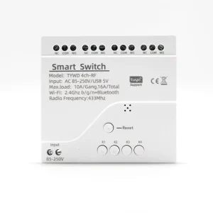 E0901 Tuya Wifi Smart Switch Module AC 85 250V 433 Smart Life APP Remote Control 4CH Relay Work With Alexa Google Home