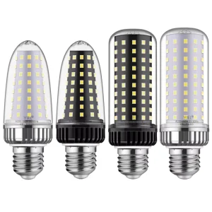 Best-Selling Vintage Dark LED Corn Bulb E26 E27 B22, 20W–40W Dimmable, 30,000 Hours, CE RoHS, for Edison Bulb Lighting