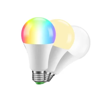 Smart Life E27 LED Bulb with Alexa and Google Assistant, Bluetooth Tuya App, Music Sync, and Voice Control
