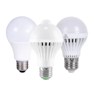 Energy-Saving LED Smart Bulb, E27, Voice- and Infrared Human Radar Sensor-Controlled, AC-Powered, Sound- and Light-Activated Corridor LED Bulb