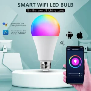 E27 E26 Remote-Controlled Light Bulb Housing Manufacturer Smart Home Automation Wireless LED Smart Talking Bulb