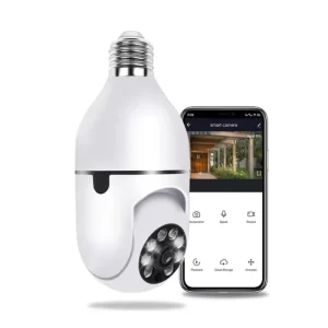 E27 IP Bulb Camera Full HD 1080P 2.4G Night Vision Color WiFi CCTV Smart Tracking Digital Security Support Remote Viewing
