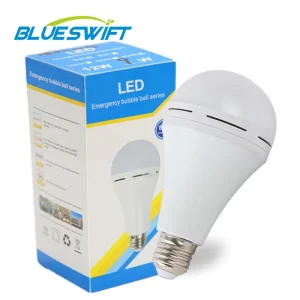 Smart E27 Rechargeable Emergency LED Bulb with Built-in Battery