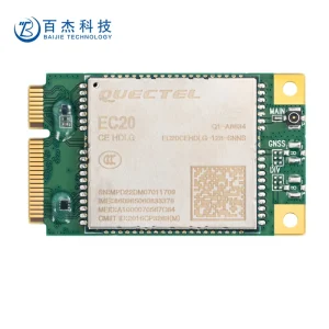 EC20 Qualcomm LTE Chipset 4G LTE Communication Module USB 2.0 UART Interface 3.3V~4.3V DC for Embedded Linux Android