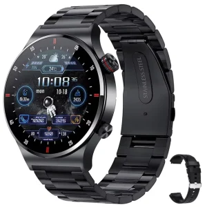 ECG+PPG Watch MP3 BT Call IP67 Waterproof Blood Oxygen pressure Monitor Step Counting Reloj Inteligente Smart Watch