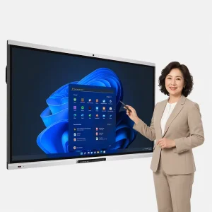 EIBOARD 65 75 86 98 Inch Interactive Flat Panel Smart Board 4K LED Pen Finger Touch IR Anti Glare School Teaching Classroom