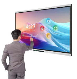 EIBOARD 86 Inch Interactive Flat Panel Smart Board 4K Infrared Pen Finger Touch Anti Glare Teaching Meeting Whiteboard