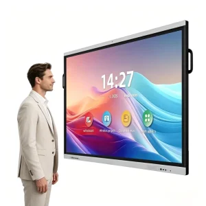EIBOARD 98 Inch 4K Smart Interactive Whiteboard Multi Touch Dual System Infrared Anti Glare Conference Education