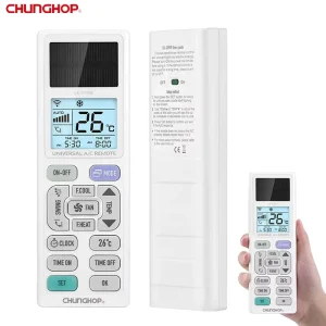EK 3399E Solar Remote Photoelectric Energy Smart IR Universal air Conditioner Remote Control