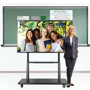 EL75-IWB 75-Inch Portable Smart Flat Panel School 4K HD Indoor LED Display Touch Screen Electronic Interactive