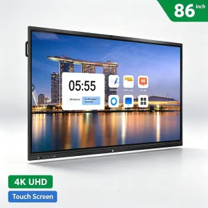 ELON OEM ODM 65 75 86 98 110 Inch LCD Display Smart Board Prices Digital Whiteboard Educational Equipment Interactive Whiteboard