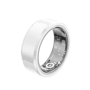 ER05 Health Tracker Smart Ring Titanium Alloy IP68 Waterproof Blood Oxygen Heart Rate AI Smart Heart Ring