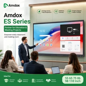 ES Smart Board with Android 14 EDLA Wireless Sharing for Distributors and System Integrators