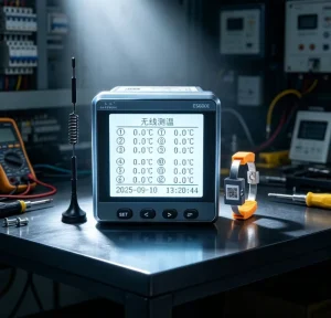 ES600E Three Phase Power Meter with 9 Wireless Sensors and 0.5S Class Harmonic Accuracy IP65