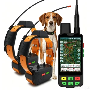 ESEEK Dog Health Monitoring GPS Collar with AI-Detection 4G Waterproof & Real-Time Tracking