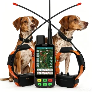 ESEEK Tractive GPS Dog 4 Pet Tracker (Black White) Custom Color ODM + Multi Pet Management Bulk Orders for Retail Chains