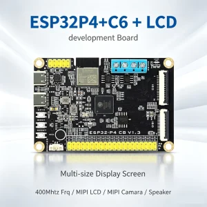 ESP32-P4 C6 Development Board MIPI Display LCD With Touch and Camera AI Voice Assistant CAN RS485 WiFi 6 Custom ODM