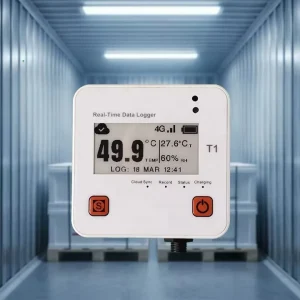 ESP32 S3 4G Cold Chain IoT Recorder 40~85 High Precision Temp Humidity Sensor 5000mAh 4 Year Battery Life IP65 Waterproof