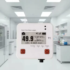 ESP32-S3 4G Healthcare Facility IoT Monitor Temp Humidity CO2 Air Pressure Sensor 5000mAh IP65 Waterproof 4-Year Battery Life