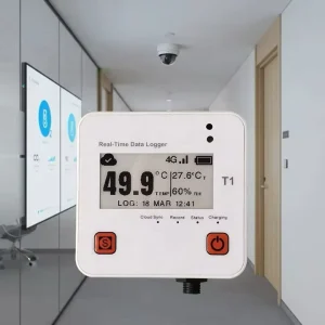 ESP32 S3 4G Smart Building IoT Monitor Temp Humidity CO2 Motion Door Magnetic Sensor 5000mAh IP65 Waterproof 4 Year Battery Life