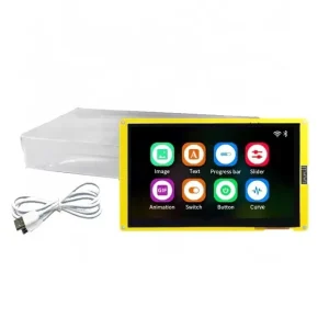 ESP32 S3 Development Board with 4.3 Inch Capacitive Touch LCD Screen LVGL Display Module RGB&SPI Interface for GUI Applications
