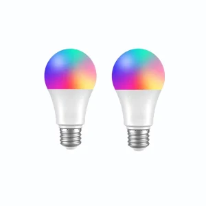 Factory ESP32 Module Wireless Smart LED Light Bulb 12W 15W 20W E27 Cool/Warm Indoor Lamp Compatible with Alexa and Google Home App, Timer and Dimming