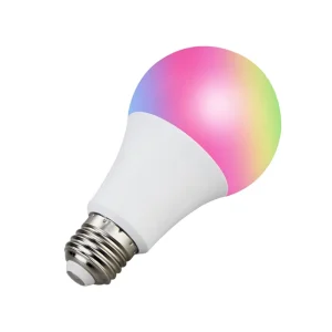 ESP8266-Compatible Smart Home LED Light Bulb, 9 W, 2700–6500 K + RGB Color Temperature, Tasmota Firmware Supported (E26/E27/B22)