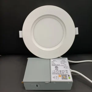 ETL ES FCC 6Inch 175mm 16W RGBCW LED Concave Smart Panel Light 1200LM AC100 277V 0 10V Dimmable Phone Control 5 Years Warranty