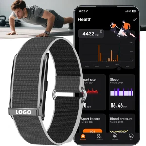 ETQ59 1ATM Waterproof Smart Watch with Heart Rate Monitor Sleep Tracking Fitness Tracker Digital Health Care Smart Bracelet