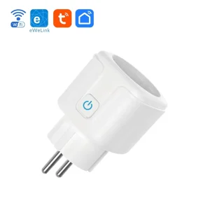EU 16A 2.4GHz WiFi White Smart Power Socket Bar Fire Rated No Remote Timer Control CE Certified Smart Home