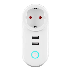 EU Standard Smart Power Socket Plug High Energy Savings RF Remote Control for LED Lighting & Fans Smart Home Product