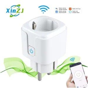 EU Wifi Smart Plug Socket ABS Mobile Electrical Plug 10A/16A Rated Current