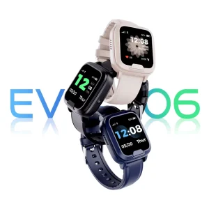 EV06 4G Smart Watch for Elderly Waterproof Heart Rate SPO2 Monitor With SOS Button Medicine Reminder Sedentary Feature
