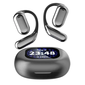 Ear-hook LCD Color Screen for Headset Open-Ear Sports Wireless Smart AI Translation Earphones Chipset Voice