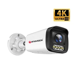 EaseCam 4K 8MP PoE IP Bullet Camera With AI Detection Smart Dual Light Features Microphone and 5X Digital Zoom 24 7 Online CCTV