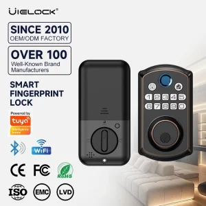 Easy Install US Standard WiFi Aluminum Alloy Cloud Storage App Control Multi-Unlock High Security Smart Lock