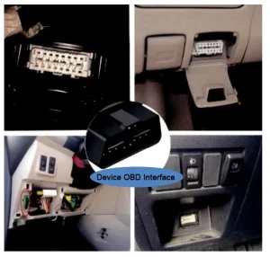 Easy Installation 4G OBD GPS Tracker for Cars Smart GPS Locator Device with PC Tracking View and GSM/LBS Positioning System