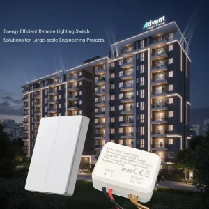 Easy Installation Wireless Wall Rf Switch 433 Smart Lighting Controller Switch for Various Large-scale Projects