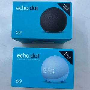 Echo Dot 5th Generation + Smart Speaker Alexa Charcoal