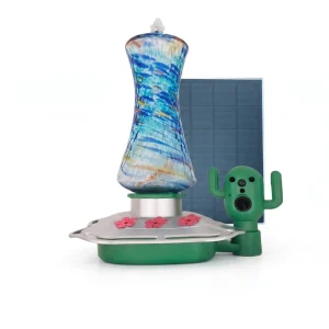 Eco Friendly Automatic Solar Battery Powered Intelligent Camera Hummingbird WIFI Remote HD Photography Birdwatching