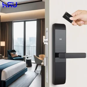 Eco-Friendly Low Power Consumption Keyless Long Battery Life Power Saving Mode Smart Hotel Gate Lock