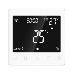 Eco-friendly Heating Cooling Temperature Control Wifi Thermostat of Smart Life Tuya Thermostat for Voice Touch Thermostat